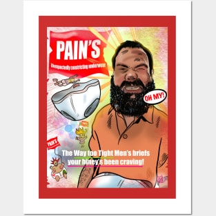 Pukey Product 22 Pain’s unusually constricting underwear Posters and Art